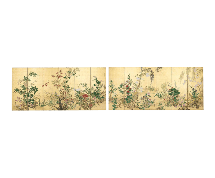 Flowers and Plants of the Four Seasons