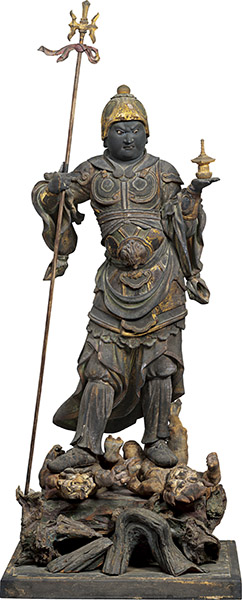四天王立像（多闻天像）　京都　东福寺藏　全展期展出