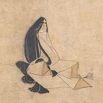Important Cultural Property; Nakatsukasa from The Thirty-Six Immortal Poets, Go-Toba-in Version; Senju-ji Temple, Mie [on view: October29–November24, 2019]