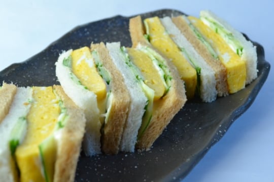 使用京都產瑞穗鷄蛋的鬆軟雞蛋三明治（京博限定）