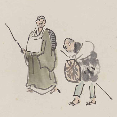 Feature Exhibition <br>Picturing Bashō’s <em>Narrow Road to the Deep North</em>: A Newly Discovered Handscroll by Yosa Buson
