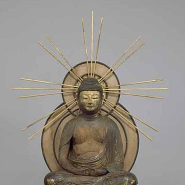 Buddhist Art and Amida Raigo Triads