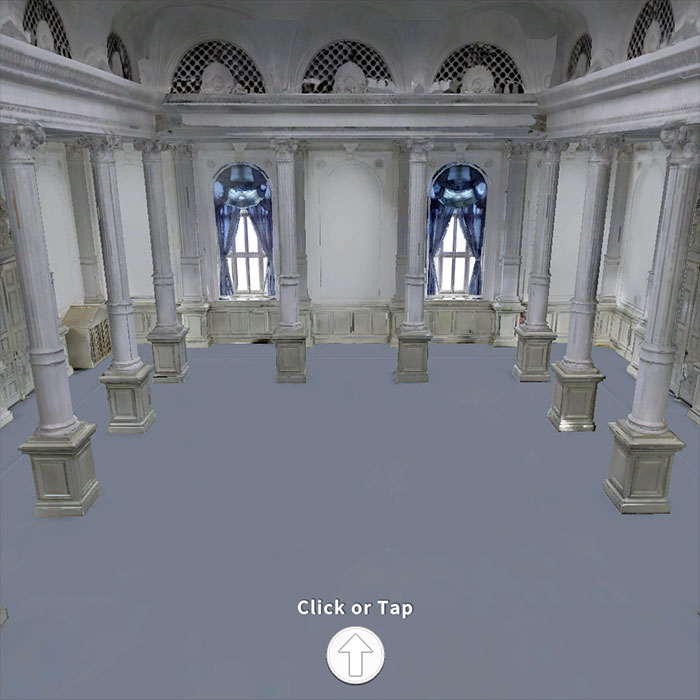 クリックまたはタップすると「明治古都館VR」が開きます