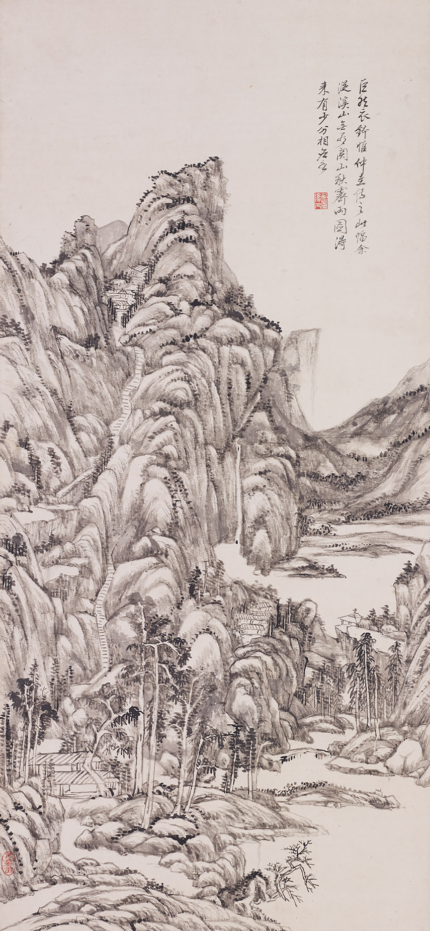 Landscape after Wu Zhen