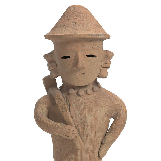 Male Haniwa Figurine