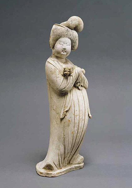 Tomb Figure of a Court Lady. Kyoto National Museum