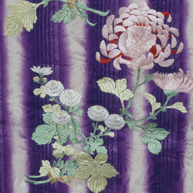 染めと織りの技法　刺繡