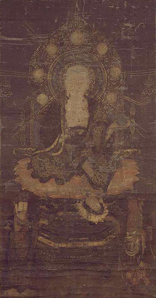 Jizō (Kṣitigarbha) Bodhisattva, known as Mibu Jizō. Kyoto National Museum
