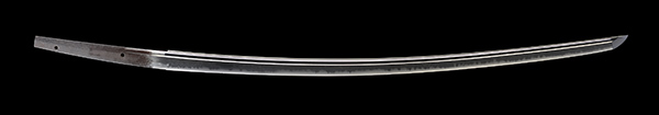 Important Cultural Property. Tachi (Slung Sword) Blade. Inscription: “Sanemitsu of [the] Osafune [School] in Bizen Province”. Kyoto National Museum
