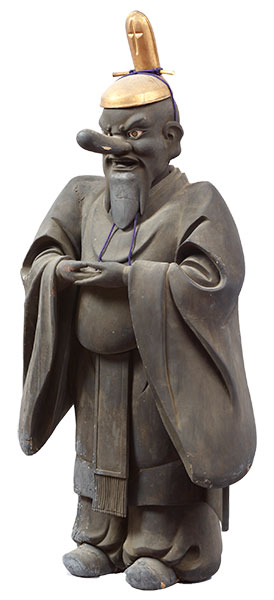 伝猿田比古神立像　当館