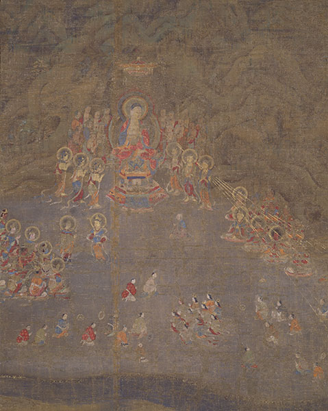 重文　法華経曼荼羅図　京都・海住山寺