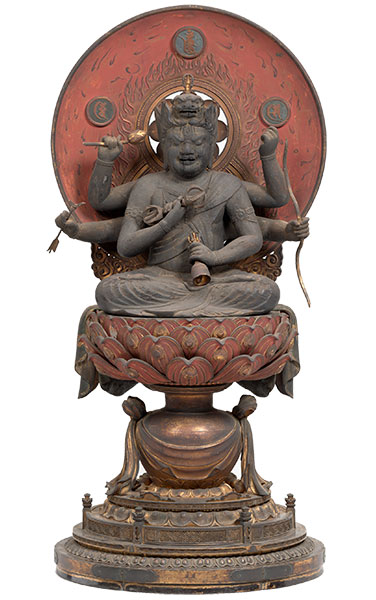 愛染明王坐像　当館