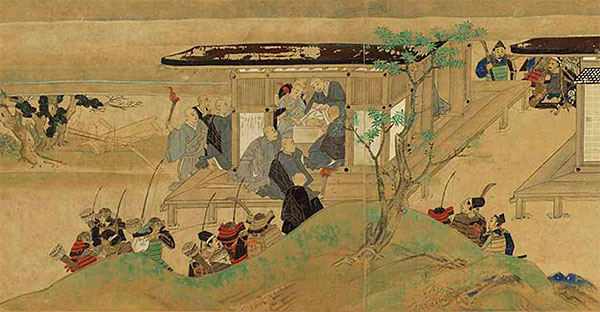 国宝　法然上人絵伝　巻第四十二（部分）　京都・知恩院