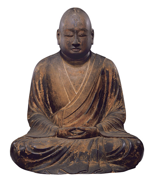 重要文化财　智证大师（圆珍）坐像　良成造　京都　圣护院藏　全展期展出