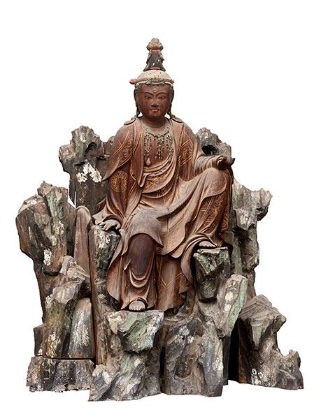 Bodhisattva, Traditionally Identified as Nyoirin Kannon (Cintāmanicakra Avalokiteśvara). Tōmyō-ji Temple, Ehime
