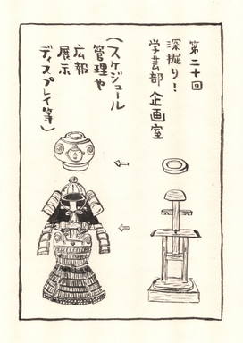 深掘り！学芸部企画室（スケジュール管理や広報・展示ディスプレイ等）