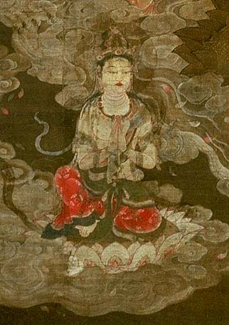 Amida Raigo (Detail: Seishi Bosatsu)