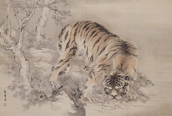 図3　虎図　岸駒筆　江戸時代（19世紀）　京都国立博物館