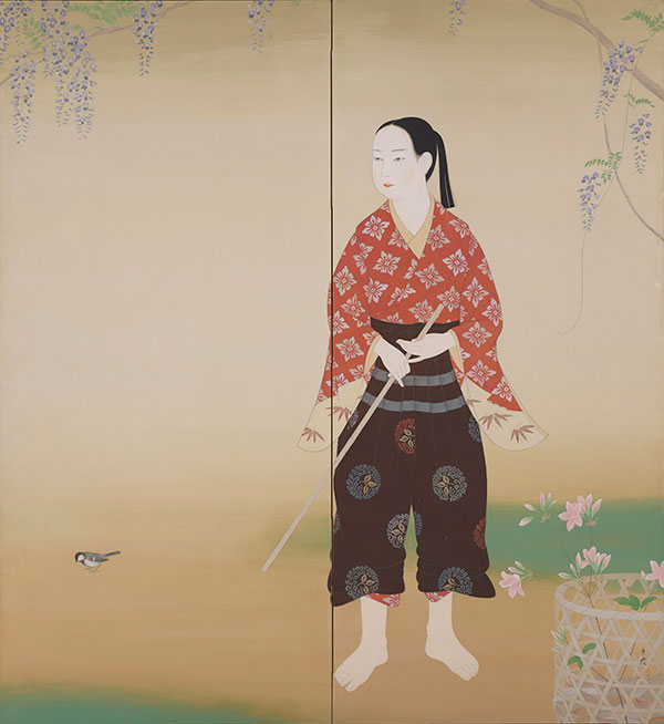 図1　対王丸　堀井香坡筆　昭和5年（1930）　京都国立博物館蔵（白寿斎コレクション）