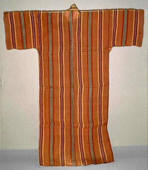 Striped Basho-fu Kimono