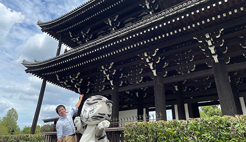 特別展「東福寺」を予習するリン！