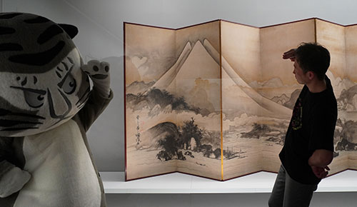 特別展「雪舟伝説─「画聖」の誕生─」を見に行くリン♪ Part 2