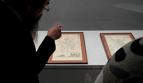 上田コレクション収蔵記念 特集展示「密教図像の美」を見に行くリン♪ 