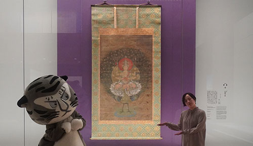 特別展「宋元仏画─蒼海（うみ）を越えたほとけたち」を見に行くリン♪Part 1
