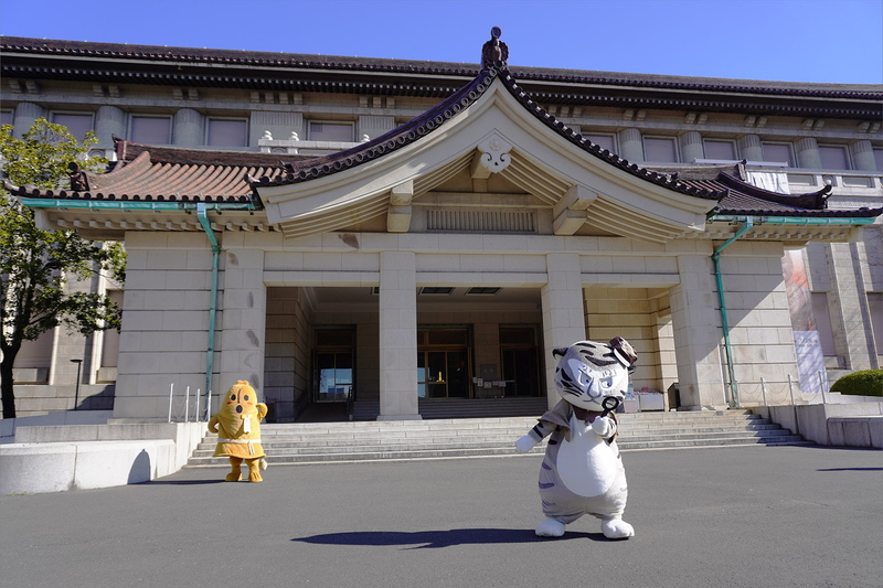 トーハクくん登場