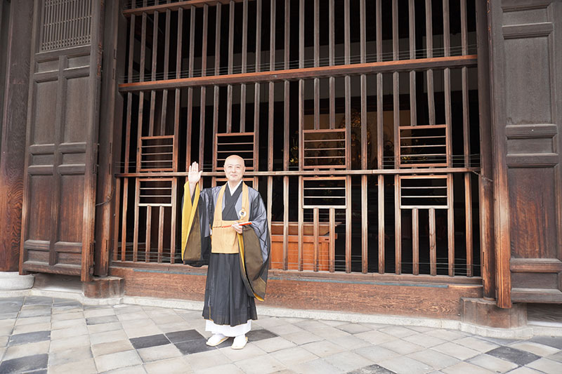 東福寺 法務執事の爾さん、ご登場