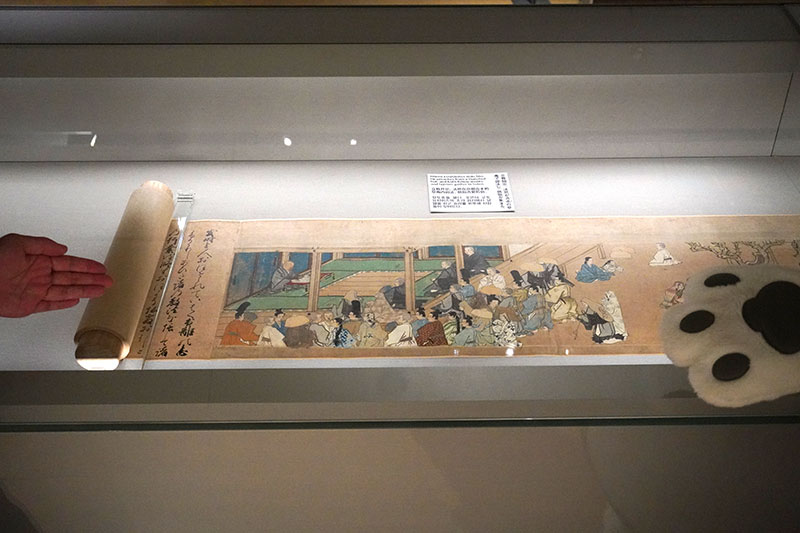 国宝　法然上人絵伝　巻第六（部分）の拡大