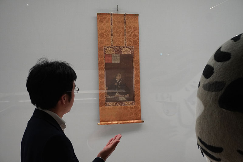 法然上人像（隆信御影）（たかのぶのみえい）　京都・知恩院所蔵＜3F-2　後期：11月6日～12月1日展示＞