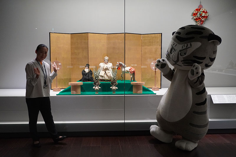 五月人形飾り　大木平蔵（おおきへいぞう）作　林駒夫氏寄贈・京都国立博物館所蔵　＜1F-4＞