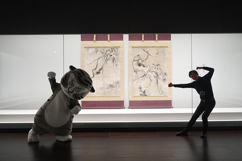 重要文化財 枯木猿猴図 長谷川等伯筆 京都・龍泉庵所蔵 <1F-6 後期展示>