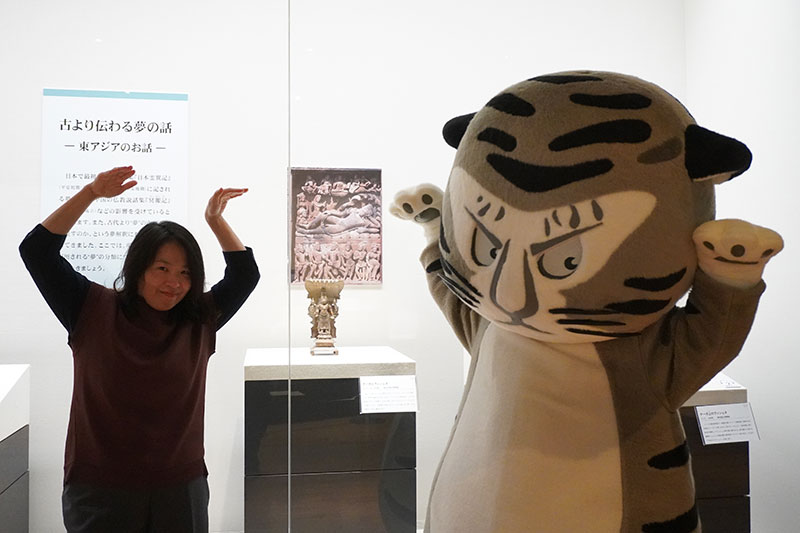 ナーガとヴィシュヌ　国立民族学博物館所蔵