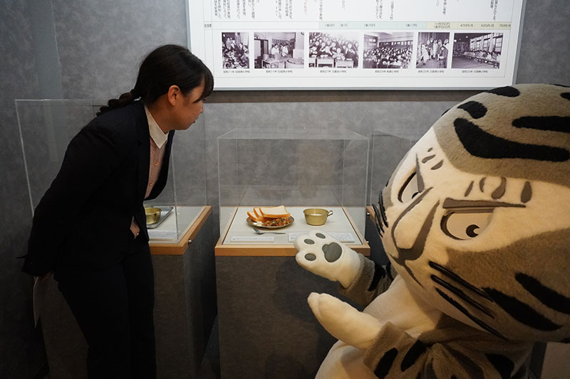 昭和37年(1962)の給食 メニューサンプル