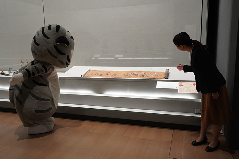 楊妃撃丸図　北川豊氏寄贈・京都国立博物館所蔵　＜2F-2＞