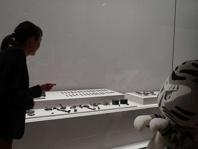 弁財1号墳出土品（べんざいいちごうふんしゅつどひん）　京都府福知山市牧弁財1号墳出土　京都国立博物館所蔵　＜3F-2＞