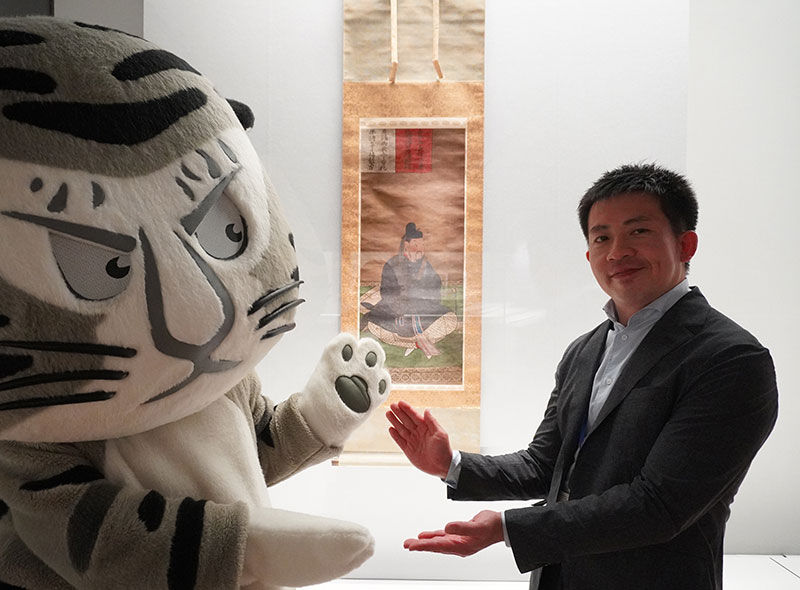 束帯天神像（根本御影）　京都・北野天満宮所蔵　＜3F-1　5月5日～6月14日展示＞