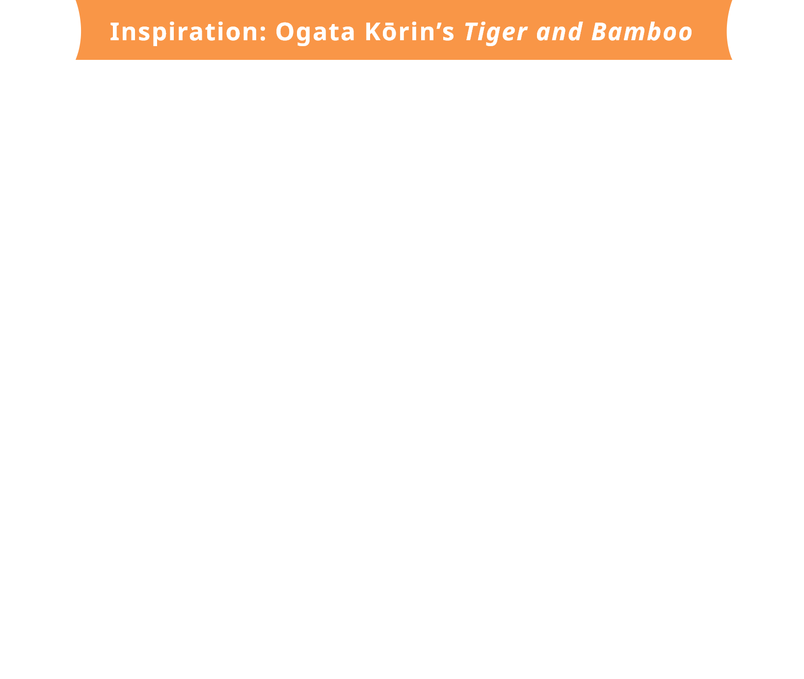 Inspiration: Ogata Kōrin's Tiger and Bamboo