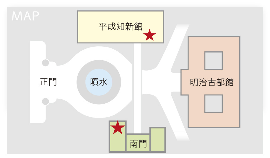 ミュージアムショップアクセスマップ