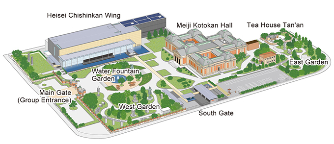 Outdoor Exhibit Map