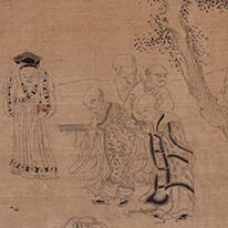 No.51 Five Hundred Arhats Attributed to Wang Zhenpeng Manpuku‐ji Temple, Kyoto