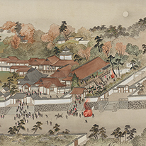 Illustrated Episodes from the Life of Sanjō Sanetomi Nashinoki Shrine, Kyoto