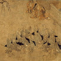 Illustrated Legends of the Venerable Itinerant Priests (Yugyō Shōnin engi-e), Fragment, The Museum of Yamato Bunkakan, Nara