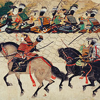 Illustrated Account of the Mongol Invasion (Mōko shūrai ekotoba), Scroll 2. The Museum of the Imperial Collections, Sannomaru Shōzōkan [this scroll on view: Nov. 3–23, 2020]