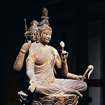 National Treasure. Seated Bonten (Brahma). Tō-ji (Kyōōgokoku-ji)Temple, Kyoto