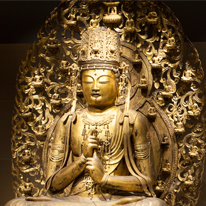 Seated Mahāvairocana Buddha, Important Cultural Property (Kongō-ji Temple)