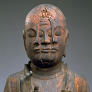 Important Cultural Property. Priest Baozhi (J., Hōshi) .Saiō-ji Temple, Kyoto.