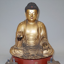 Sakyamuni (Miniature of the Great Buddha of Kyoto) Attributed to Fujimura Chūen, Tokyo National Museum